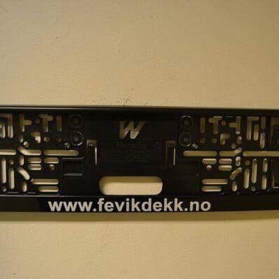 Skiltplateholder